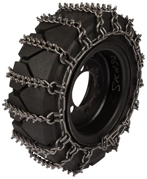 2 link skid steer tire chain